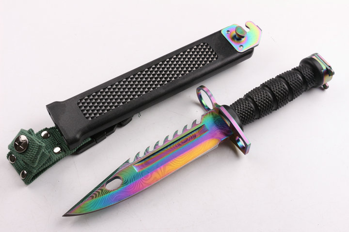 Upgraded version 95 colorful Titanium bayonet thorn UD404408